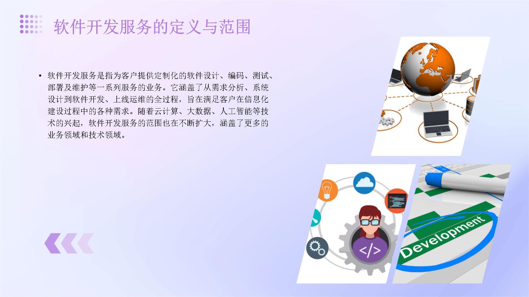 软件开发服务发展前景分析